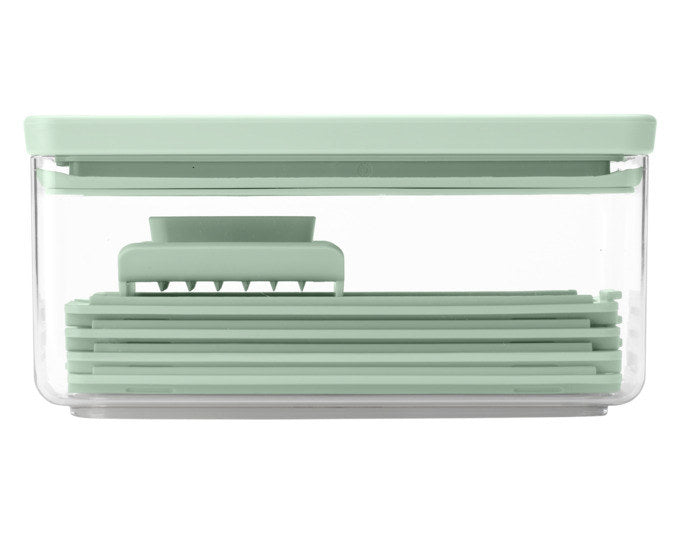 BRABANTIA Hobel- und Reibeset für Käse und Gemüse Tasty+ in Grün, Transparent präsentiert im Onlineshop von KAQTU Design AG. Käsereibe ist von BRABANTIA