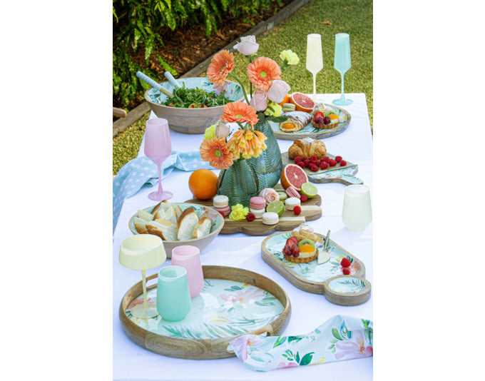 LADELLE Küchentuch Chelsea mint Blumenprint 45x70 cm 2 Stk. in  präsentiert im Onlineshop von KAQTU Design AG. Küchentuch ist von LADELLE