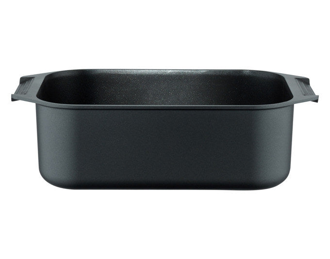 ELO Rechteckbräter Karree Aluguss mit Grilldeckel 42x26x12.2 cm in Schwarz präsentiert im Onlineshop von KAQTU Design AG. Bräter ist von ELO