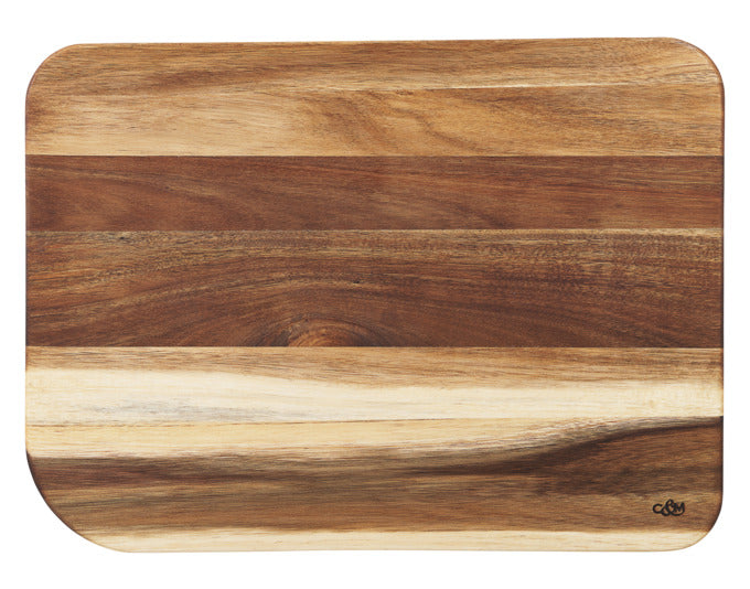 COLE&MASON Holzbrett Berden Akazie gross 46x34x2.5 cm in  präsentiert im Onlineshop von KAQTU Design AG. Grillzubehör ist von COLE & MASON