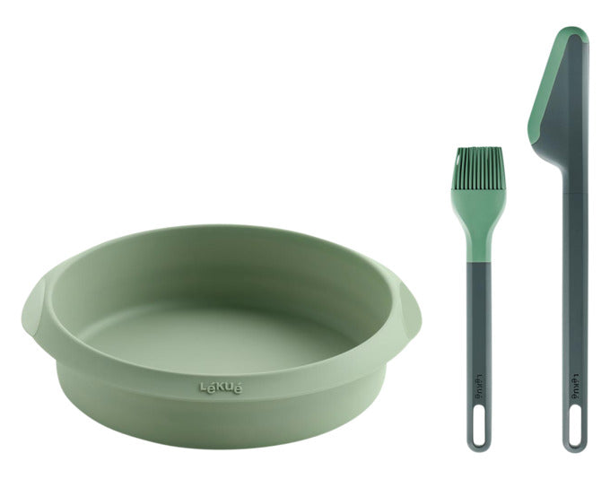 LÉKUÉ Set 3-teilig für Heissluftfritteuse in  präsentiert im Onlineshop von KAQTU Design AG. Besteck ist von LEKUE