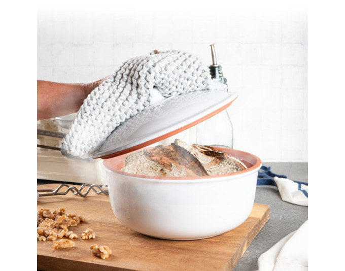 RÖMERTOPF Brotbacktopf rund 2.0 l ø 23x14.5 cm weiss in Weiss präsentiert im Onlineshop von KAQTU Design AG. Brotbackformen ist von RÖMERTOPF