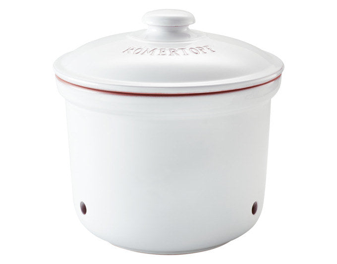 RÖMERTOPF Frischetopf Maxi Plus 5.5 l ø 26x25 cm weiss in Weiss präsentiert im Onlineshop von KAQTU Design AG. Kochtopf ist von RÖMERTOPF