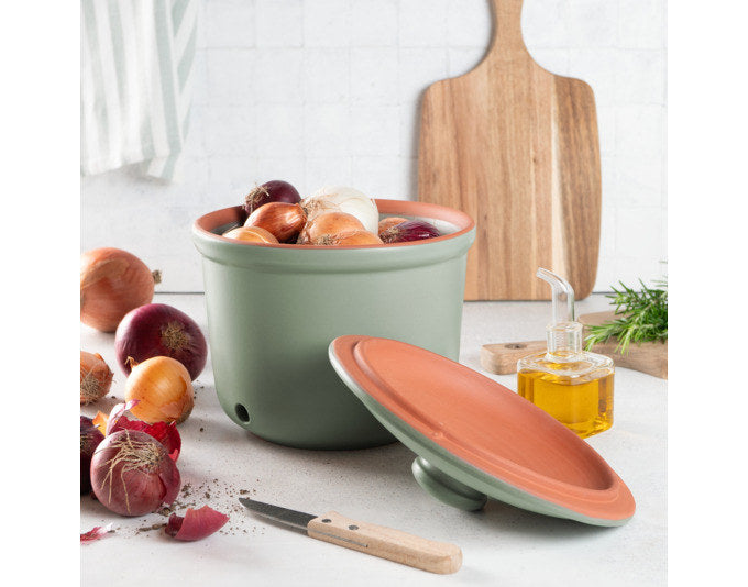 RÖMERTOPF Frischetopf Maxi 2.8 l ø 20x21 cm grün in Grün präsentiert im Onlineshop von KAQTU Design AG. Kochtopf ist von RÖMERTOPF