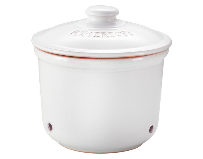RÖMERTOPF Frischetopf Mini 0.6 l ø 12.5x13 cm weiss in Weiss präsentiert im Onlineshop von KAQTU Design AG. Kochtopf ist von RÖMERTOPF