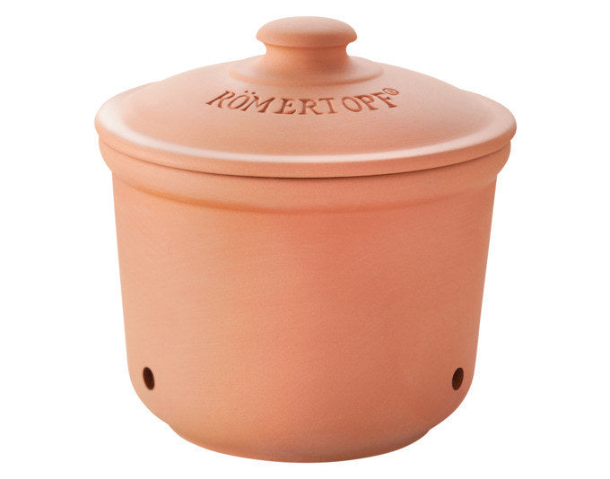 RÖMERTOPF Frischetopf Mini 0.6 l ø 12.5x13 cm terracotta in Terracotta, Braun präsentiert im Onlineshop von KAQTU Design AG. Kochtopf ist von RÖMERTOPF