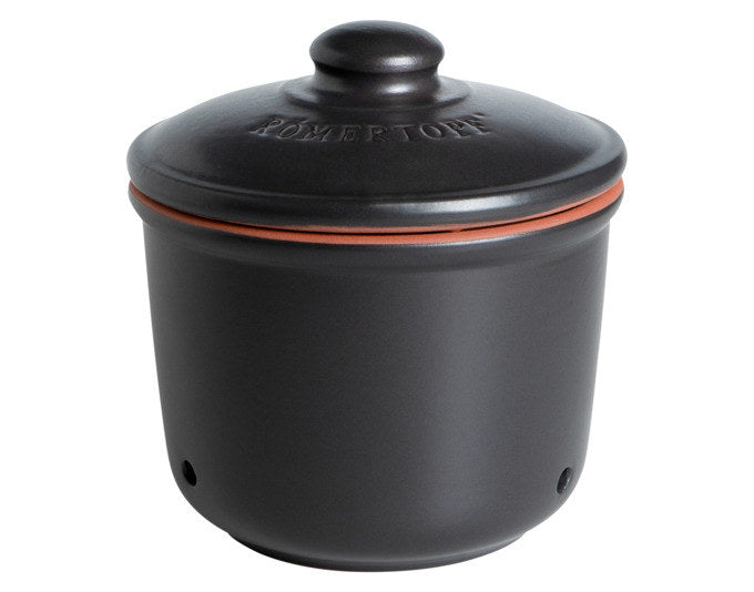 RÖMERTOPF Frischetopf Mini 0.6 l ø 12.5x13 cm schwarz in Schwarz präsentiert im Onlineshop von KAQTU Design AG. Kochtopf ist von RÖMERTOPF