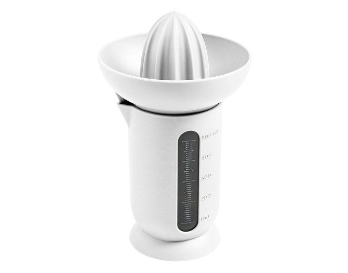 BLIM PLUS Zitruspresse Ufo 0.50 l 2-teilig weiss in Weiss präsentiert im Onlineshop von KAQTU Design AG. Zitronenpresse ist von BLIMPLUS