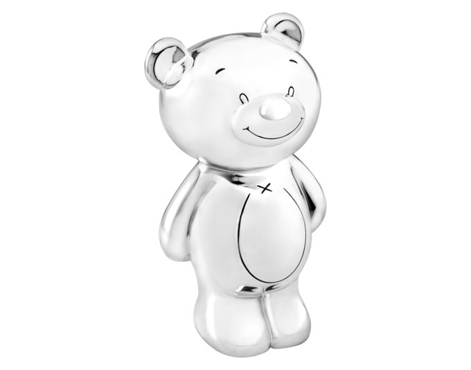 ZILVERSTAD Spardose Bär Twinkle 7x8.3x14.5 cm in  präsentiert im Onlineshop von KAQTU Design AG. Aufbewahrungsdose ist von ZILVERSTAD