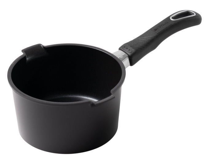 GASTROLUX Milchkochtopf EVO mit Stiel ohne Deckel Induktion ø 20 cm in  präsentiert im Onlineshop von KAQTU Design AG. Kanne ist von GASTROLUX