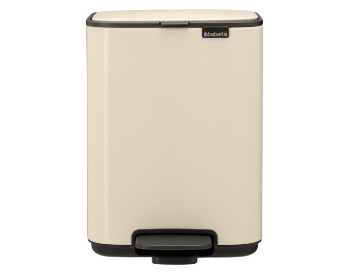 BRABANTIA Treteimer Bo soft beige 4 l in  präsentiert im Onlineshop von KAQTU Design AG. Mülleimer ist von BRABANTIA