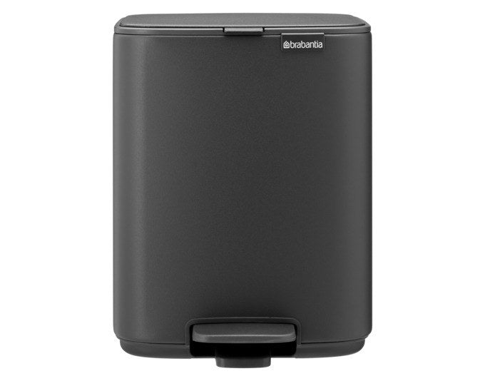 BRABANTIA Treteimer Bo mineral infinite grey 7 l in Infinit grey, Grau präsentiert im Onlineshop von KAQTU Design AG. Treteimer ist von BRABANTIA