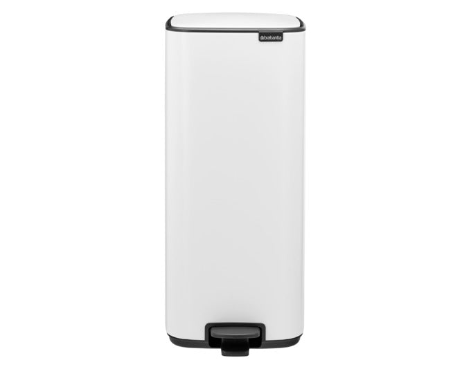 BRABANTIA Treteimer Bo white 30 l in  präsentiert im Onlineshop von KAQTU Design AG. Mülleimer ist von BRABANTIA