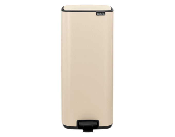 BRABANTIA Treteimer Bo soft beige 30 l in Soft beige, Weiss präsentiert im Onlineshop von KAQTU Design AG. Treteimer ist von BRABANTIA