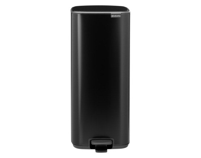BRABANTIA Treteimer Bo matt black 30 l in Matt black, Schwarz präsentiert im Onlineshop von KAQTU Design AG. Treteimer ist von BRABANTIA