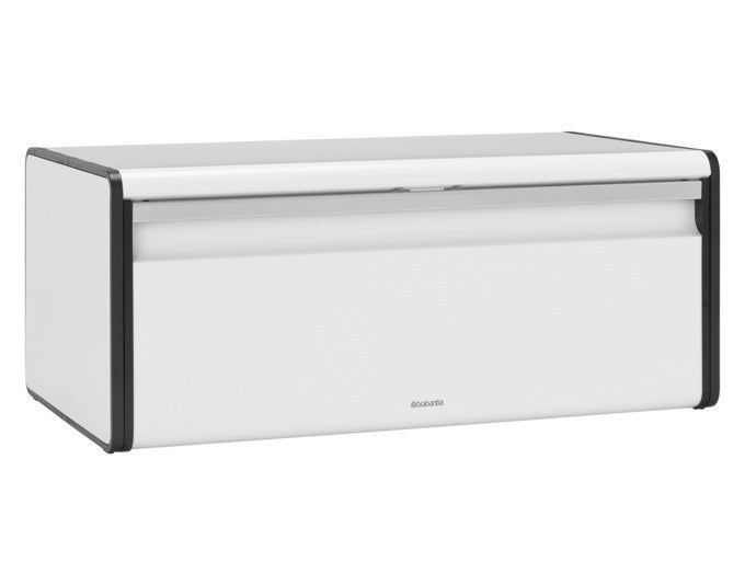 BRABANTIA Brotkasten white 46.5x25x18.7 cm in White, Weiss präsentiert im Onlineshop von KAQTU Design AG. Brotkorb ist von BRABANTIA