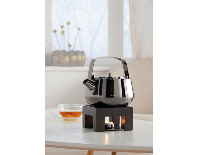 PHILIPPI Teekanne Yoko mit Rechaud Set Inox ø11.8x17 cm in Schwarz präsentiert im Onlineshop von KAQTU Design AG. Teekrüge ist von PHILIPPI
