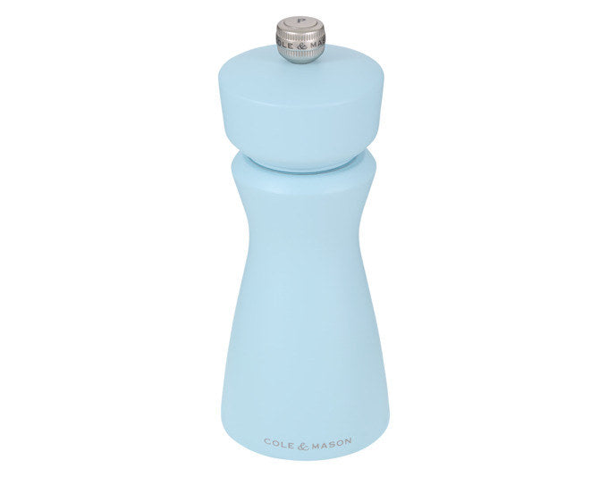COLE&MASON Pfeffer-/Salzmühle Kenton Blue Salt blau 15 cm in Blau präsentiert im Onlineshop von KAQTU Design AG. Salz & Pfeffer ist von COLE & MASON