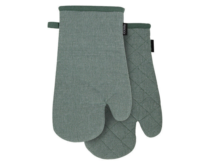 LADELLE Ofenhandschuh Eco Recycled Leaf grün 18x33 cm 2 Stk. in Grün präsentiert im Onlineshop von KAQTU Design AG. Topflappen ist von LADELLE