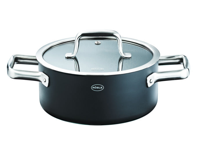 RÖSLE Bratentopf Ebonic ProNero ø 20 cm in  präsentiert im Onlineshop von KAQTU Design AG. Topf ist von RÖSLE