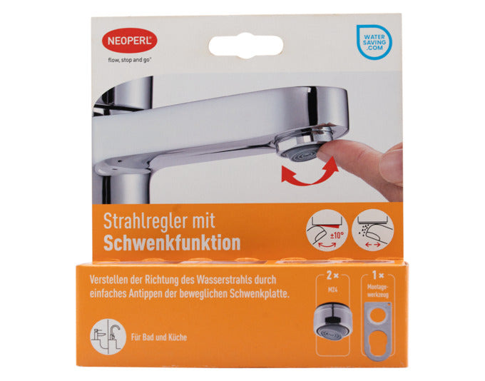 NEOPERL Mischdüse mit Schwenkfunktion M24x1 in  präsentiert im Onlineshop von KAQTU Design AG. Küchenhelfer ist von NEOPERL