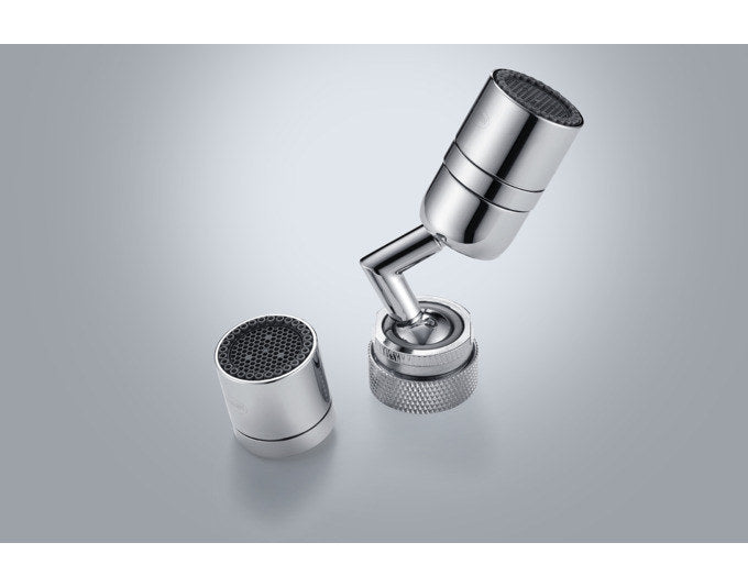 NEOPERL Mischdüse Dual-Stream mit Kugelgelenk 720° M22x1/M24x1 in Chrom, Silber präsentiert im Onlineshop von KAQTU Design AG. Düsen und Schläuche ist von NEOPERL