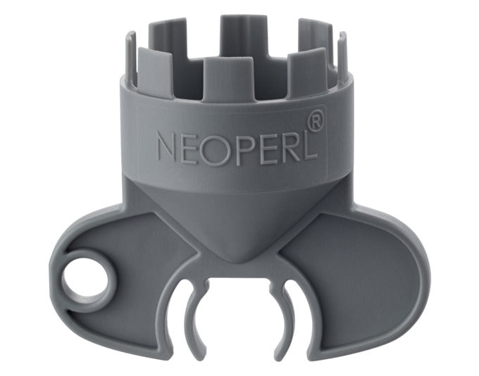 NEOPERL Mischdüse CACHÉ M24x1 mit SLC A Schlüssel, ideal für effiziente Wasserregulierung in modernen Küchen. Hochwertige Verarbeitung und Design.