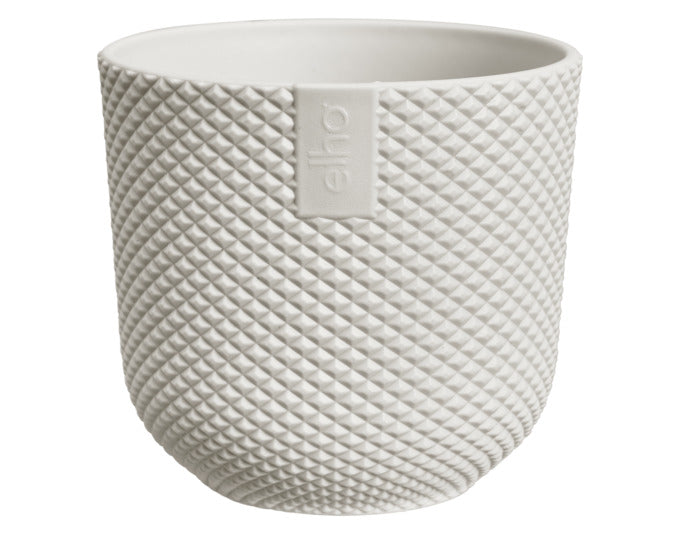 ELHO Pflanzengefäss Jazz mini ø 9 cm seidenweiss in  präsentiert im Onlineshop von KAQTU Design AG. Blumentopf ist von ELHO