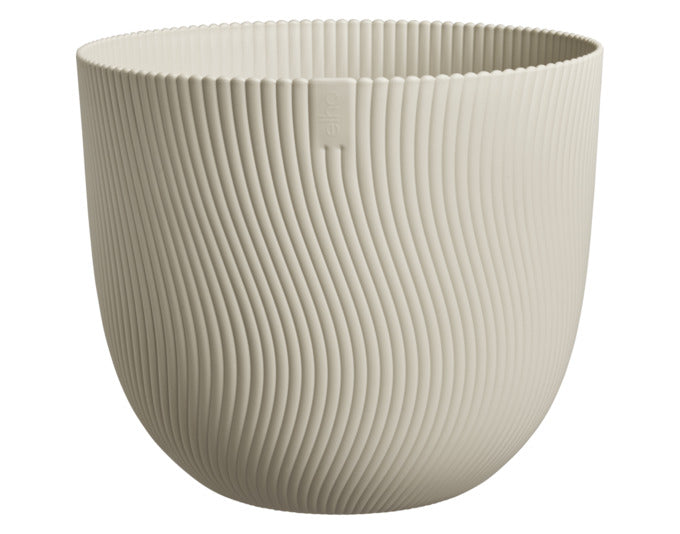 ELHO Pflanzengefäss Sereh ø 25 cm pilzbeige in  präsentiert im Onlineshop von KAQTU Design AG. Blumentopf ist von ELHO