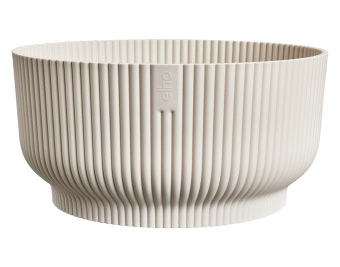 ELHO Pflanzengefäss Vibes fold Bowl ø 25 cm leinenweiss in  präsentiert im Onlineshop von KAQTU Design AG. Blumentopf ist von ELHO