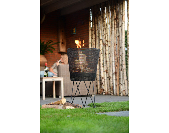 REDFIRE Feuerkorb Amarillo schwarz in Schwarz präsentiert im Onlineshop von KAQTU Design AG. Feuerschale ist von REDFIRE