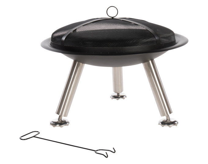 REDFIRE Feuerstelle Chicago schwarz in Schwarz präsentiert im Onlineshop von KAQTU Design AG. Feuerschale ist von REDFIRE