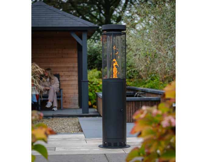 REDFIRE Feuersäule Athens XLarge schwarz in Schwarz präsentiert im Onlineshop von KAQTU Design AG. Feuerschale ist von REDFIRE