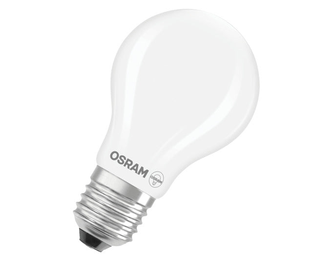 OSRAM LED-Lampe Star Classic A E27 3.4W 470lm frosted Warm White in  präsentiert im Onlineshop von KAQTU Design AG. Leuchtmittel ist von OSRAM