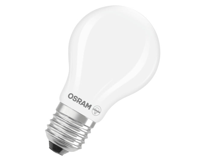 OSRAM LED-Lampe Star Classic A E27 5.9W 806lm frosted Warm White in  präsentiert im Onlineshop von KAQTU Design AG. Leuchtmittel ist von OSRAM