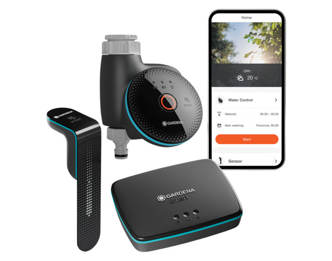 GARDENA Smart Sensor Control Set in  präsentiert im Onlineshop von KAQTU Design AG. Bewässerung ist von GARDENA