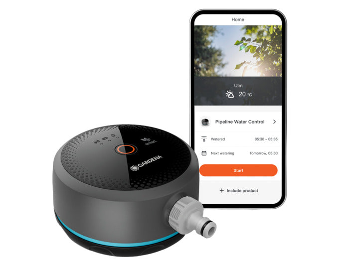 GARDENA Smart Pipeline Water Control in  präsentiert im Onlineshop von KAQTU Design AG. Bewässerung ist von GARDENA