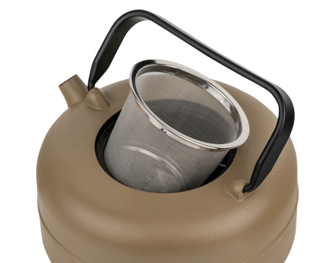 BREDEMEIJER Teekanne Henan beige 0.75 l in  präsentiert im Onlineshop von KAQTU Design AG. Kanne ist von BREDEMEIJER