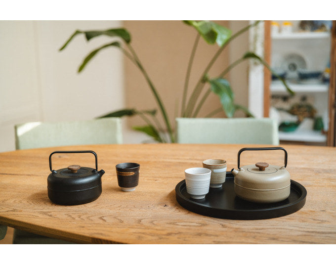BREDEMEIJER Teekanne Henan beige 0.75 l in Beige, Braun präsentiert im Onlineshop von KAQTU Design AG. Kanne ist von BREDEMEIJER
