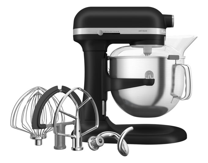 KITCHENAID Küchenmaschine Artisan KSM70 6.6 l eisenschwarz in  präsentiert im Onlineshop von KAQTU Design AG. Küchengerät ist von KITCHEN AID
