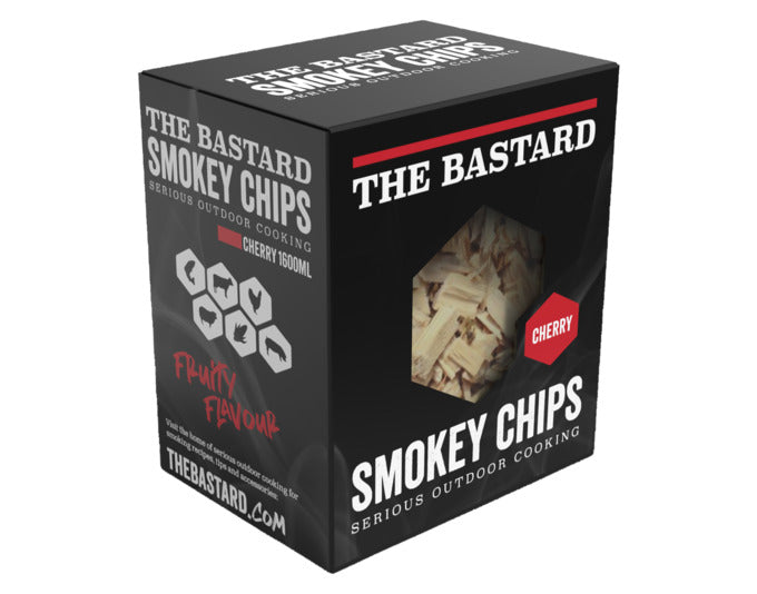 THE BASTARD Räucherholz Kirsch 500 g in  präsentiert im Onlineshop von KAQTU Design AG. Grillzubehör ist von THE BASTARD