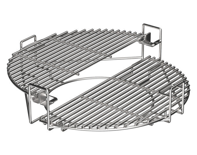 THE BASTARD Multilevel Kochsystem XL in Silber präsentiert im Onlineshop von KAQTU Design AG. Grillroste ist von THE BASTARD