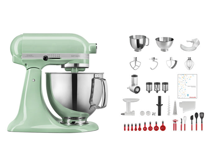 KITCHENAID Küchenmaschinenset Swiss Anniversary KSM200 4.8 l pistazie in  präsentiert im Onlineshop von KAQTU Design AG. Küchengerät ist von KITCHEN AID