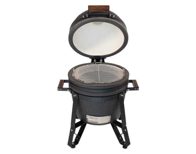 THE BASTARD Grill Urban Compact schwarz matt in Schwarz matt, Schwarz präsentiert im Onlineshop von KAQTU Design AG. Holzkohlegrill ist von THE BASTARD
