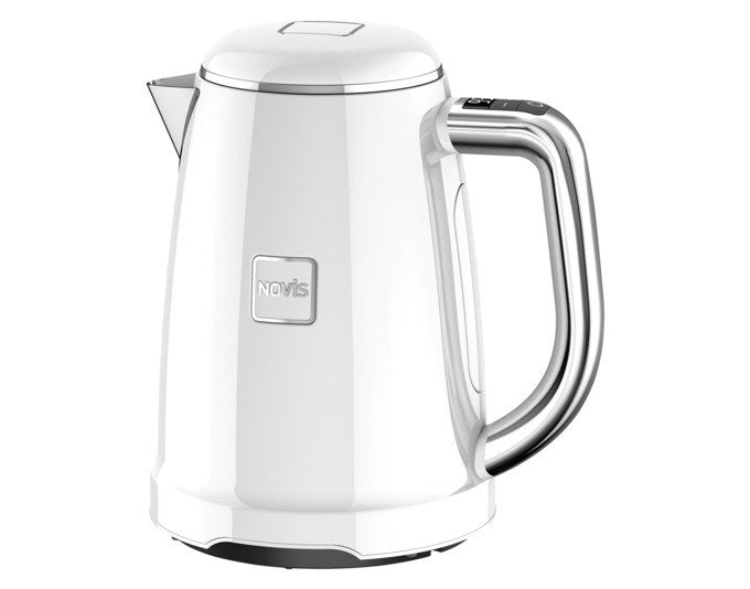 NOVIS Wasserkocher Iconic Line KTC1 weiss in Weiss präsentiert im Onlineshop von KAQTU Design AG. Wasserkocher ist von NOVIS