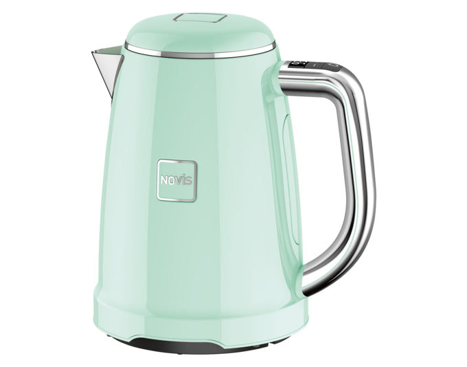 NOVIS Wasserkocher Iconic Line KTC1 neomint in  präsentiert im Onlineshop von KAQTU Design AG. Küchengerät ist von NOVIS