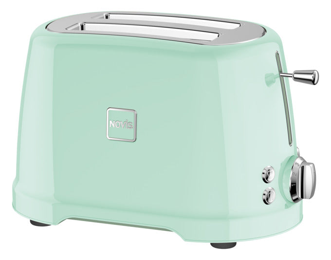 NOVIS Toaster Iconic Line T2 neomint in  präsentiert im Onlineshop von KAQTU Design AG. Küchengerät ist von NOVIS