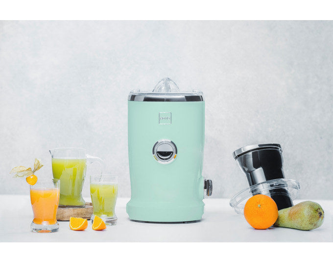 NOVIS Entsafter NewGen SX-3 VitaJuicer neomint in Neomint, Grün präsentiert im Onlineshop von KAQTU Design AG. Küchengerät ist von NOVIS