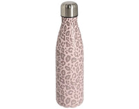 ZELLER Trinkflasche Leo Edelstahl rosa ø 7x26.5 cm