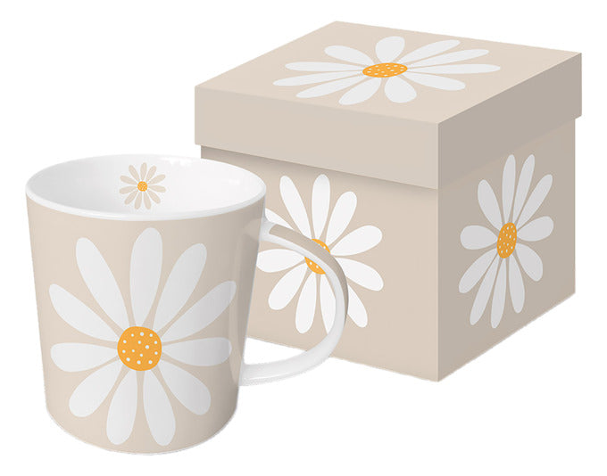 PPD Henkelbecher Trend Mug GB Happy Flower in  präsentiert im Onlineshop von KAQTU Design AG. Glas ist von PPD